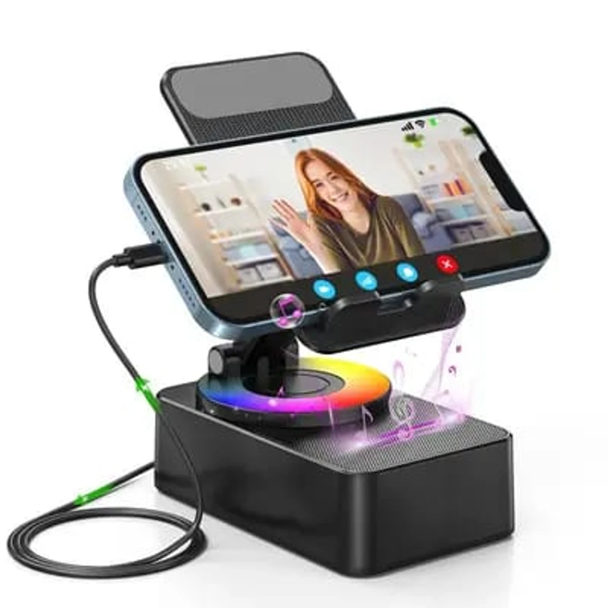 Phone Holder With Speker