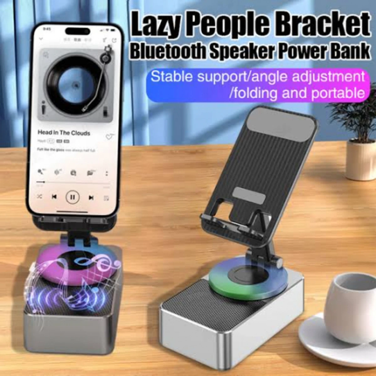 Phone Holder With Speker
