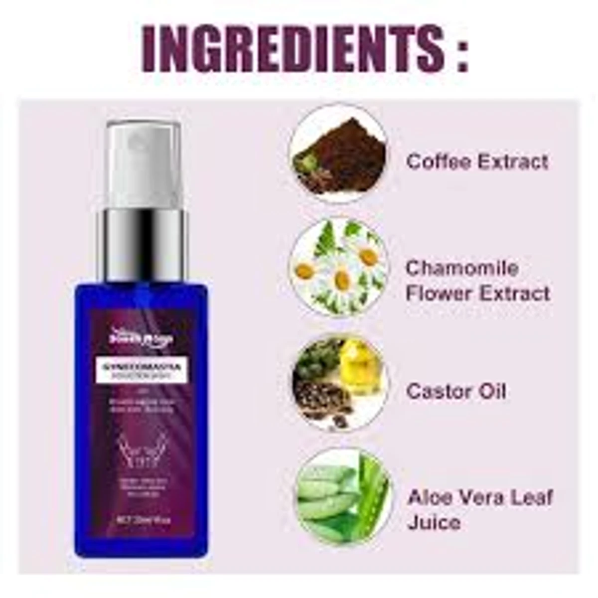 Breast Reduction Massage Oil Spray