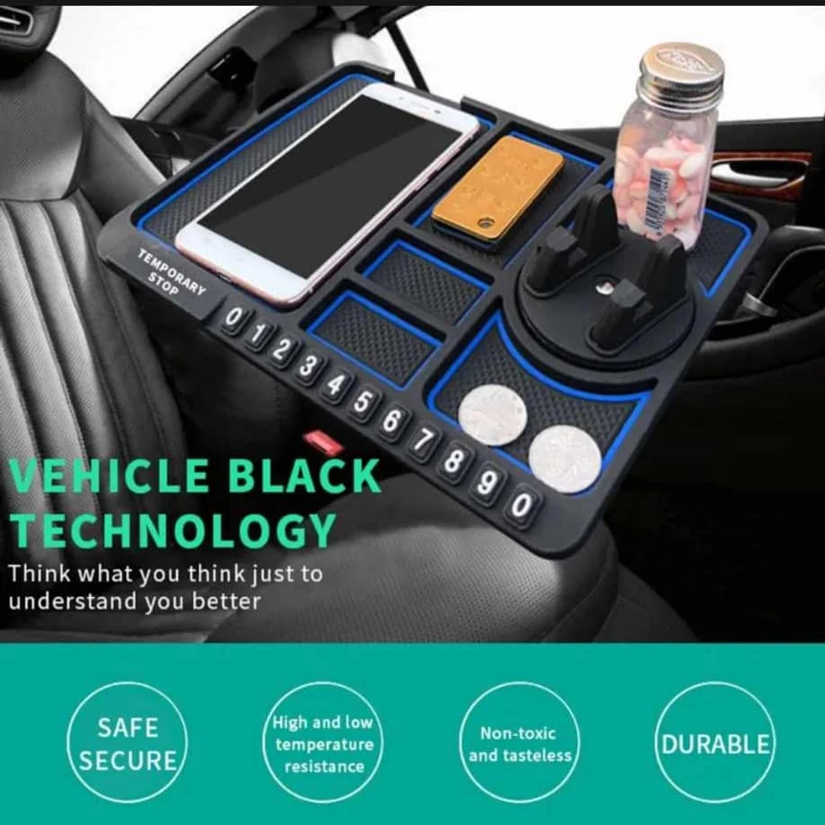 Car Anti-Slip Multifungctional Storage Mat