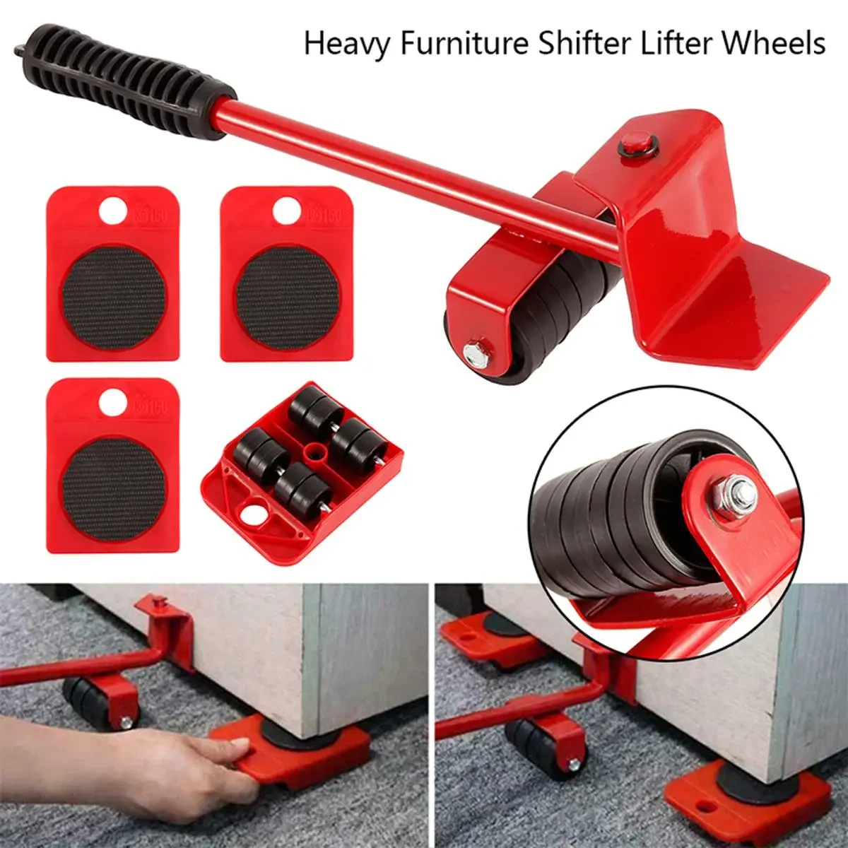 HEAVY FURNITURE MOVING LIFTER 4 MOVING SLIDERS