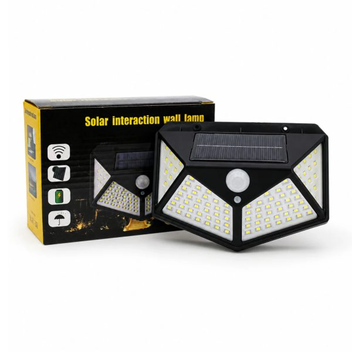 100 LED 4-Surface Solar Light(2 pcs)