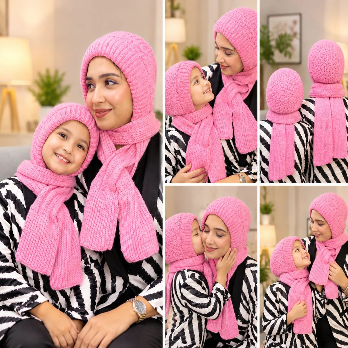 মা-মেয়ে কম্বো প্যাক(Pink)