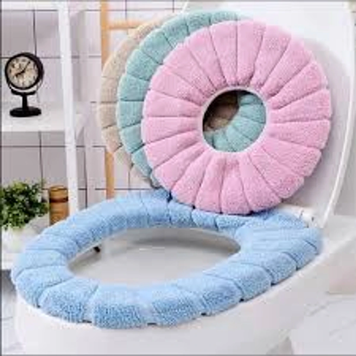 Washable Soft Toilet Seat Cover