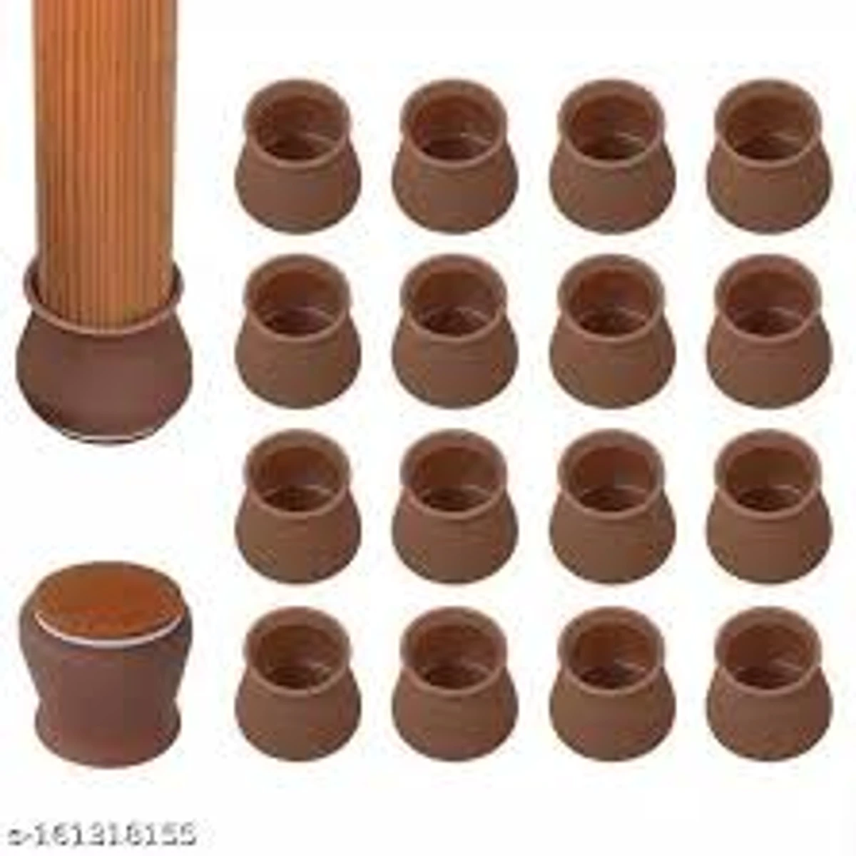 24 pcs Chair Leg Floor Protectors , Chair Leg Covers to Reduce Noise, Easily Moving for Furniture Chair Feet
