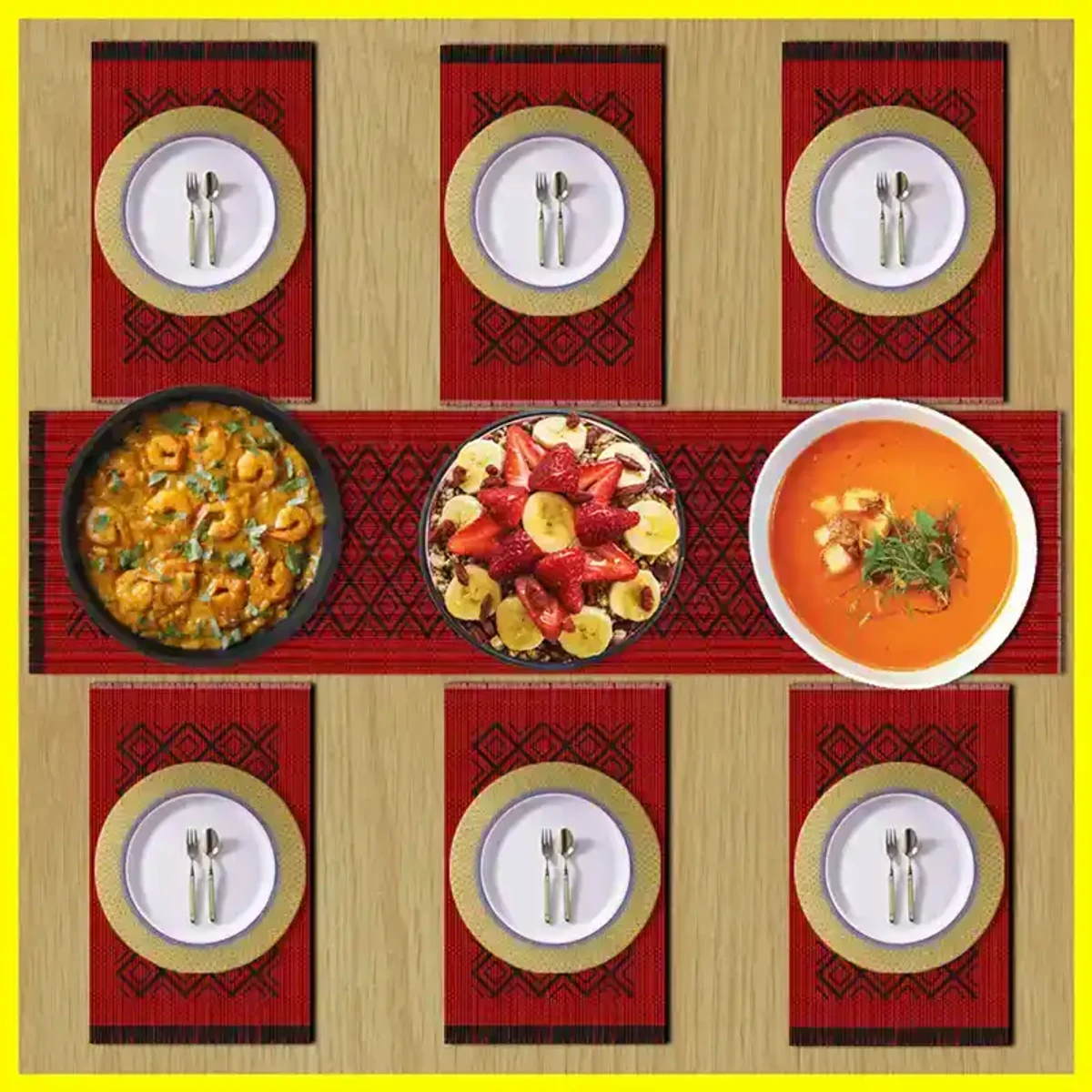Dining table mat