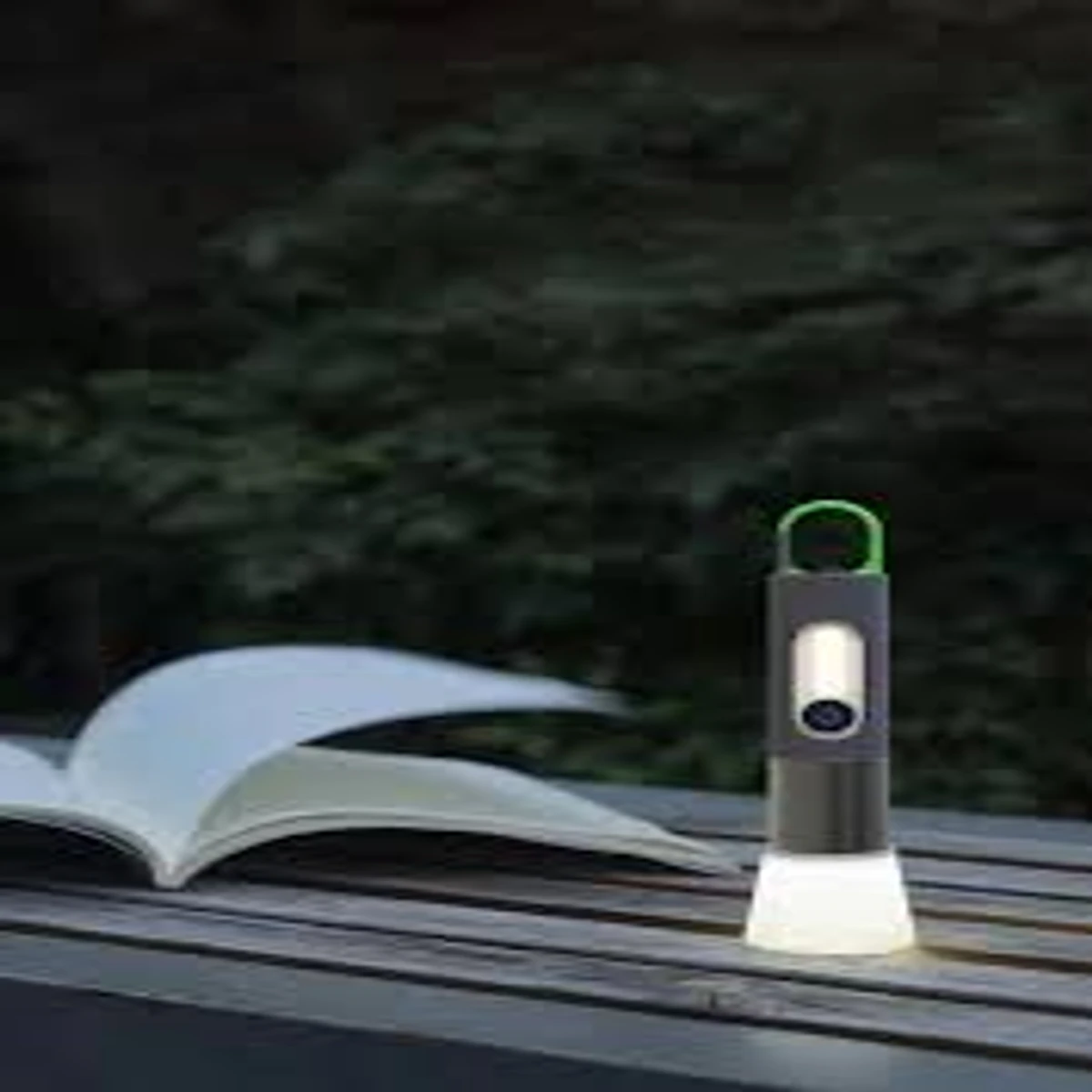 Portable Rechargeable Led flashlight with Camping Light