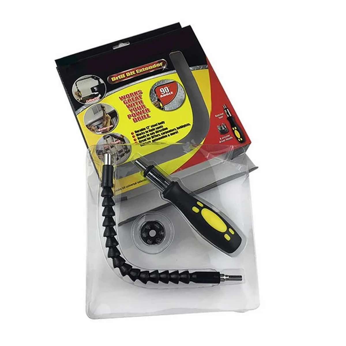 Multi-functional Snake Bit Drill Bit Extender Set (Universal)
