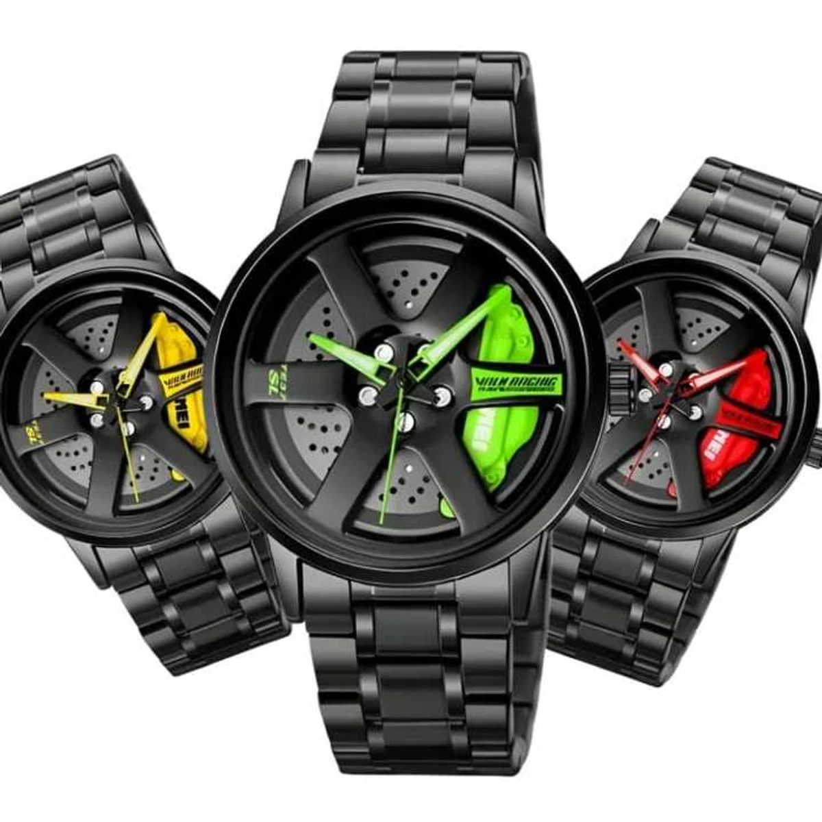 Skmei Rotation Wheel Stainless Steel Watch For Men