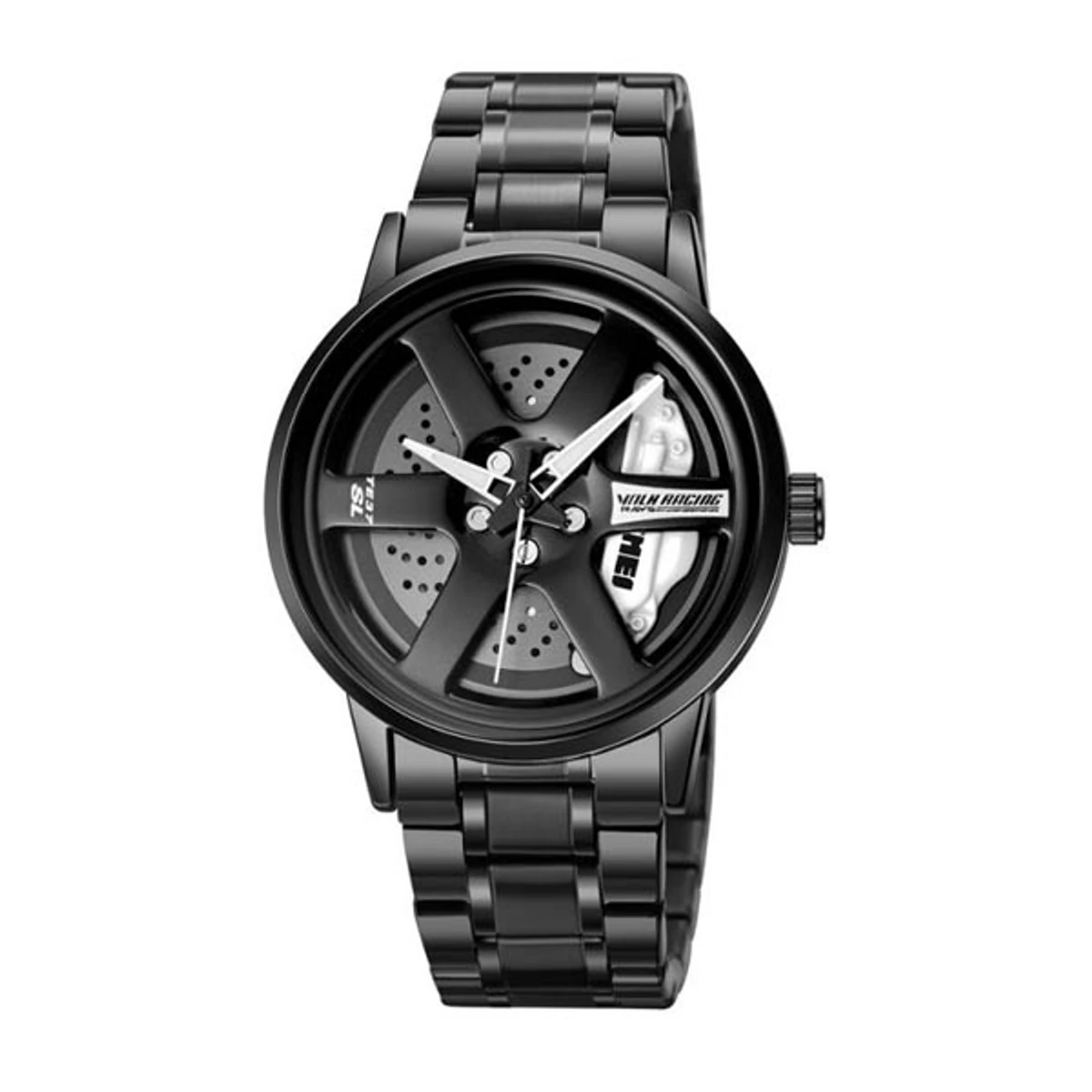 Skmei Rotation Wheel Stainless Steel Watch For Men