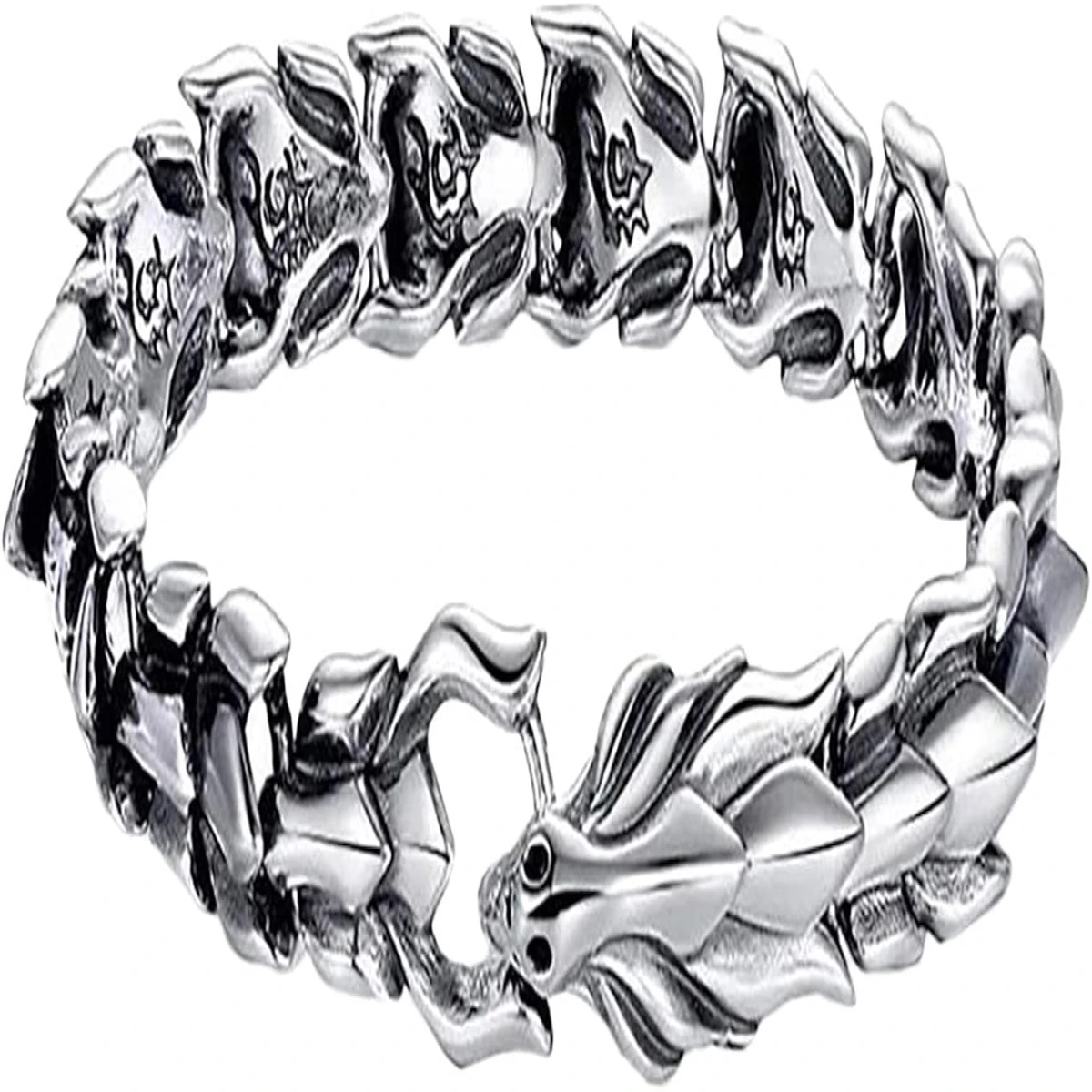 Stainless Steel Dragon Bracelet (2024)