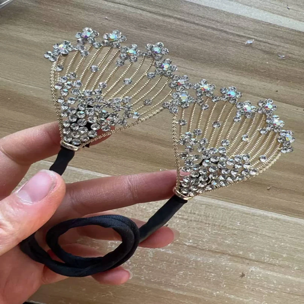 Rhinestone Crystal Deft Bun Hair Bun Maker Hair Twist French Stylish Donut Bun Maker Styling Twister for Women Hair Braider