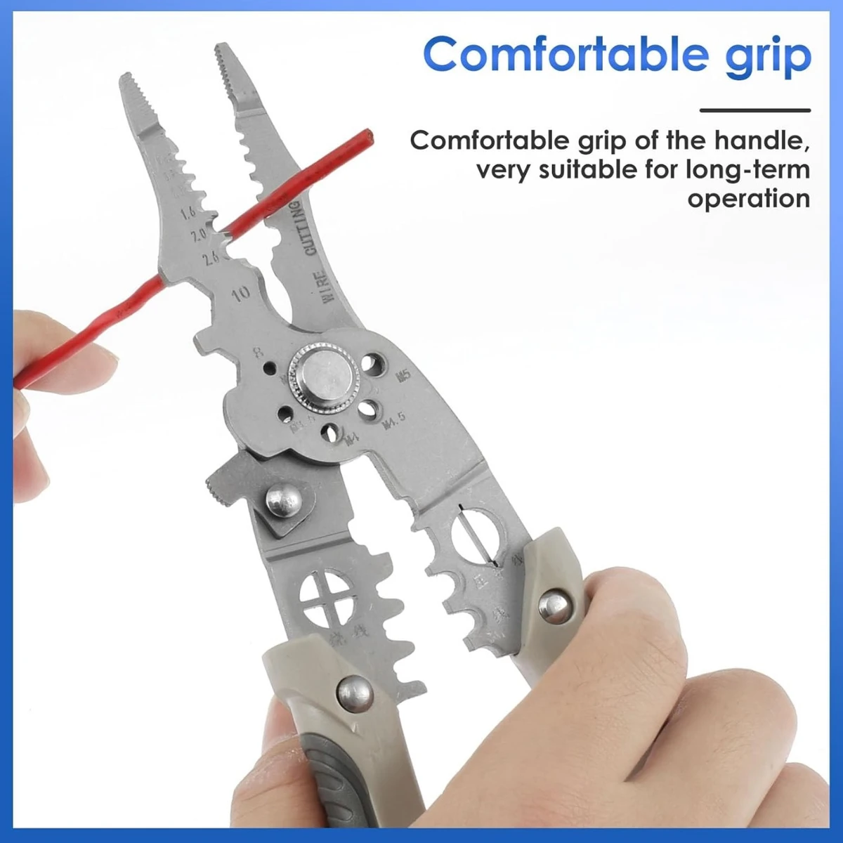 1 Pcs Multifunctional Wire Stripper