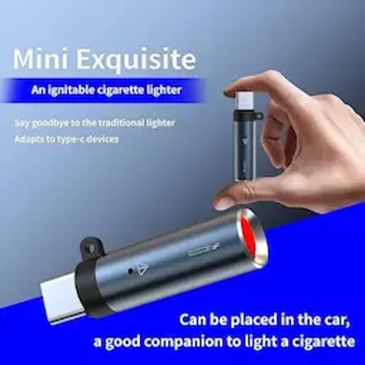 USB TYPE-C WINDPROOF ELECTRIC LIGHTER
